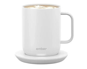 Ember CM17 Temperature Control Ceramic Mug 10 Ounce White w/ Base & Box